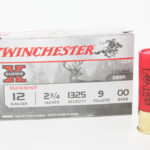 Winchester Super-X Ammunition 12 Gauge 2-3/4" Buffered 00 Buckshot 9 Pellets