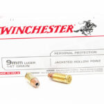Winchester USA Ammunition 9mm Luger 147 Grain Jacketed Hollow Point