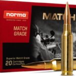 6.5 PRC / 143 GR MATCH GRADE HOLLOW POINT BOAT TAIL / GOLDEN TARGET / 20 RDS / NORMA