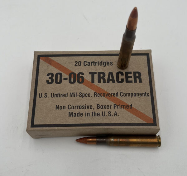30-06 tracer ammunition 20 rounds