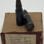 German 7.92x33 Kurz vintage ammuntion