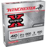 Winchester Super-X Buckshot .410 Ga 2 1/2" 000 Buck 3 Pellet