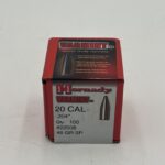 Hornady .20 Caliber .204" Diameter 45 Grain Soft Point Bullet 100 Count