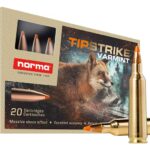 Norma TipStrike Varmint 22-250 Remington Ammo 55 Grain Polymer Tip Box of 20