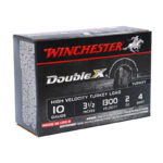 Winchester Double X 10 Gauge Ammo 3 1/2" 2oz. #4 Shot box of 10 rounds