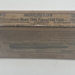 .30 Government Model 1906 Pointed Full patch 150 grain vintage Winchester ammunition 20 round box Very good condition