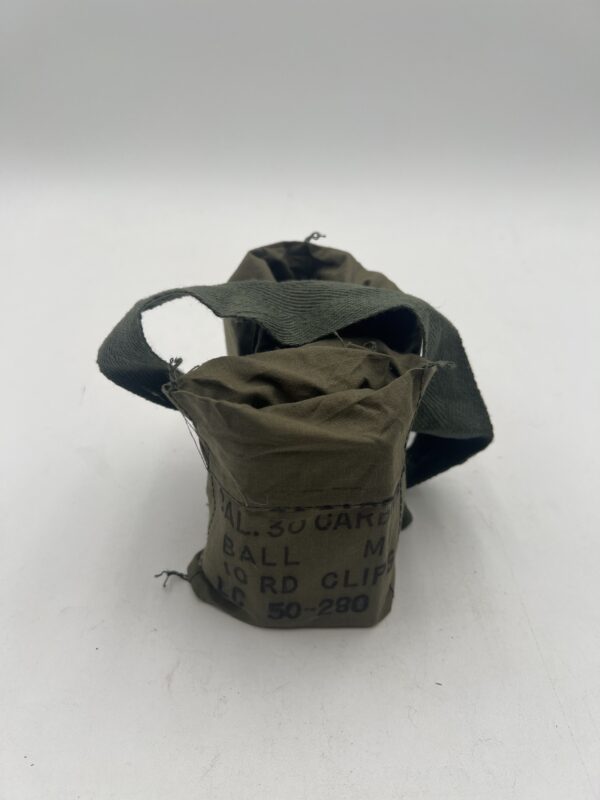 LAKE CITY 30 CARBINE M1 BALL 120rd BANDOLEER on stripper clips