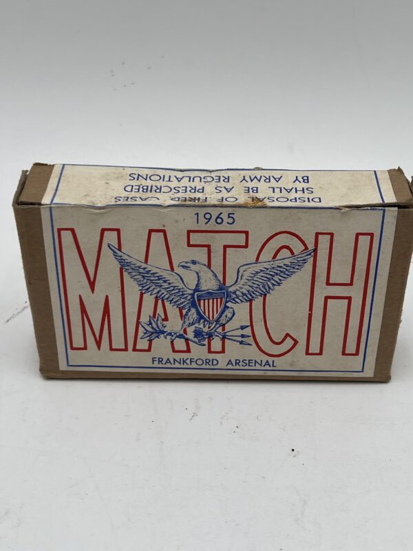 7.62x51mm Nato M118 Frankfort Arsenal Match 173 grain box of 20 rounds