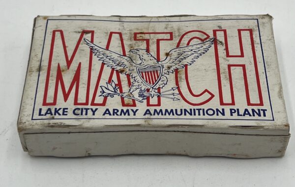 7.62x51mm Nato M118 Lake city Match 173 grain box of 20 rounds
