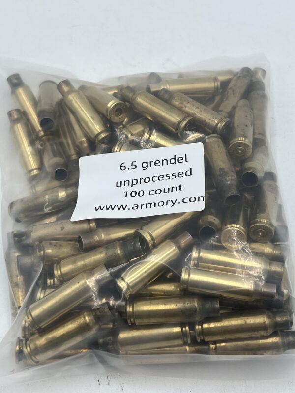 6.5 Grendel Bagged Brass 100x