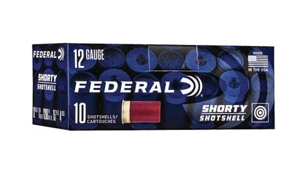 FEDERAL SHORTY SHOTSHELL 12GA 1.75" 15/16OZ 4BK 10RD