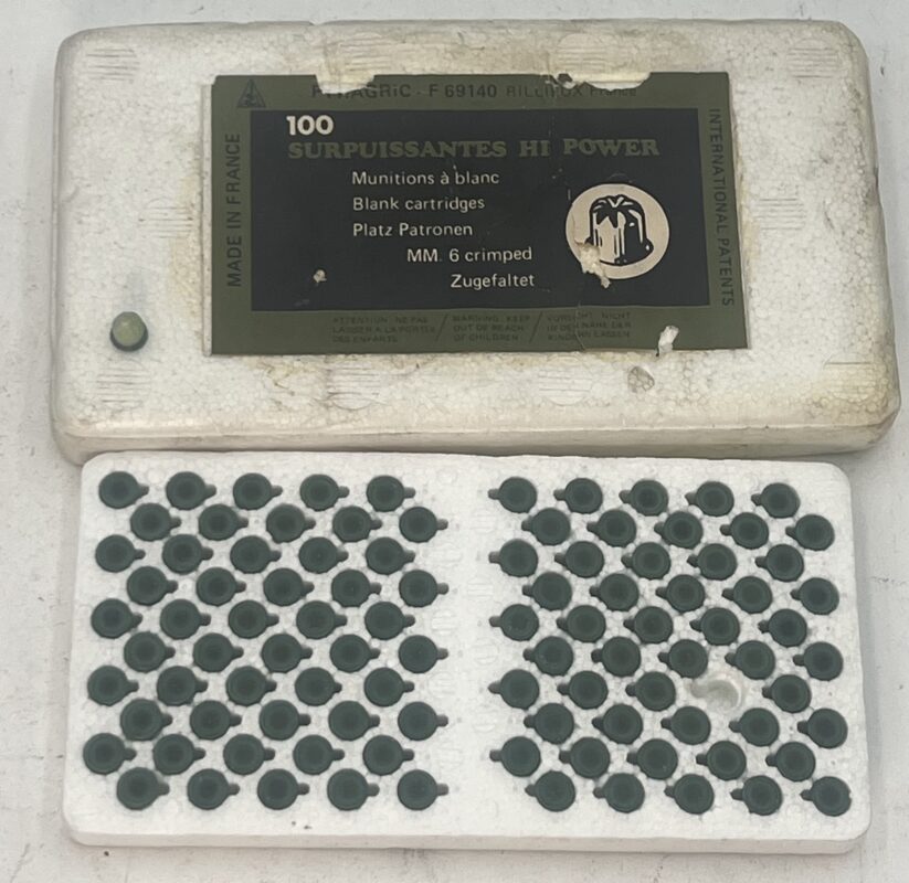 100 6mm flobert blanks