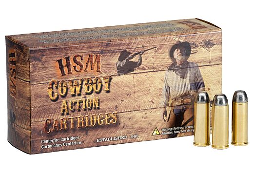 HSM COWBOY 38-55 WIN 240GR RNFP 500 rounds(20RDx25boxes)  Free shipping over 0