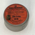 .308/9mm RWS center fire blank cartridges 50 count