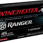 .45 Automatic, 230 Grain JHP Winchester Ranger T-Series RA45T 50 Round box