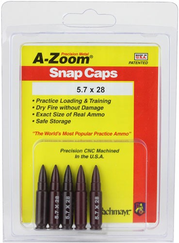 A-ZOOM METAL SNAP CAP 5.7X28MM – 5-PACK