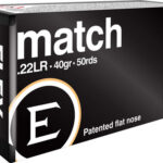 ELEY MATCH 22LR 40GR EPS – 50RD 100BX/CS