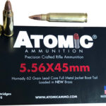 ATOMIC 5.56X45 62GR FMJ – 500RD BULK
