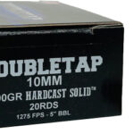 DOUBLETAP 10MM 200GR WFNGC – HARDCAST SOLID 20RD 50BX/CS