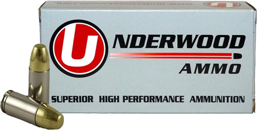 UNDERWOOD 9MM LUGER +P+ 147GR – FMJ 50RD 10BX/CS