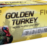 FIOCCHI GOLDEN TURKEY 12GA – 3″ 1-3/4OZ #4 10RD 10BX/CS
