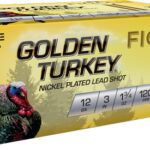 FIOCCHI GOLDEN TURKEY 12GA 3″ – 1-3/4OZ #5 10RD 10BX/CS
