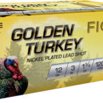FIOCCHI GOLDEN TURKEY 12GA 3″ – 1-3/4OZ #6 10RD 10BX/CS