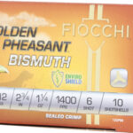 FIOCCHI GOLDEN PHEASANT 12GA – 2.75″ 1-1/4OZ #6 10RD 10BX/CS