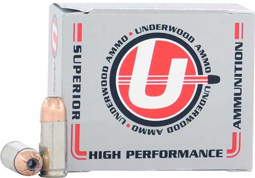 UNDERWOOD 38 SUPER +P 124GR – JHP 20RD 10BX/CS