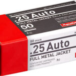 AGUILA 25 ACP 50GR FMJ-RN – 50RD 20BX/CS