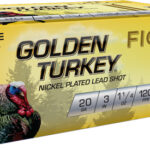 FIOCCHI GOLDEN TURKEY 20GA 3″ – 1-1/4OZ #6 10RD 10BX/CS