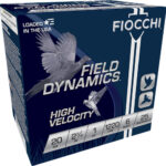 FIOCCHI 20GA 2.75″ 1OZ #6 – 1220FPS 25RD 10BX/CS