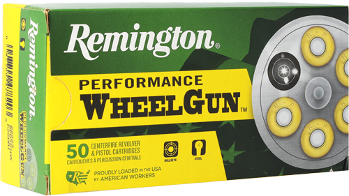 REMINGTON WHEELGUN 38 SPECIAL – 158GR LEAD-SWC 50RD 10BX/CS