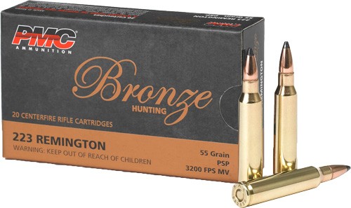 PMC 223 REM 55GR SOFT POINT – 20RD 40BX/CS