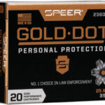 SPEER GOLD DOT 25 ACP 35GR – GDHP 20RD 10BX/CS