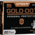 SPEER GOLD DOT 9MM LUGER – 124GR GDHP 20RD 10BX/CS