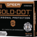 SPEER GOLD DOT 45 ACP – 185GR GDHP 20RD 10BX/CS