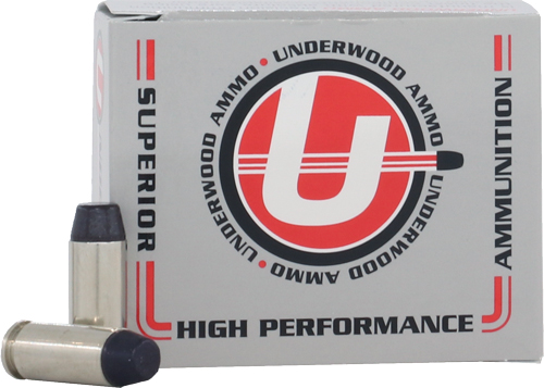 UNDERWOOD 10MM 220GR HARD CAST – LEAD-FN 20RD 10BX/CS