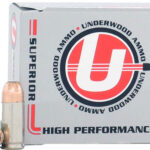 UNDERWOOD 10MM 180GR XTP – JHP 20RD 10BX/CS