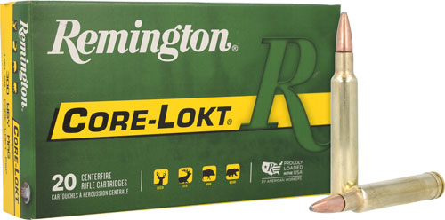 REMINGTON 300 WBY MAGNUM 180GR – CORE-LOKT PSP 20RD 10BX/CS