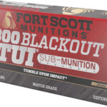 FORT SCOTT 300 AAC 190GR TUI – SOLID COPPER 20RD 25BX/C