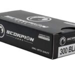 SCORPION 300 BLACKOUT – 147GR FMJ 20RD 20BX/CS