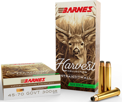 BARNES HARVEST 45-70 GOVT – 300GR PRO HUNTER 20RD 10BX/CS