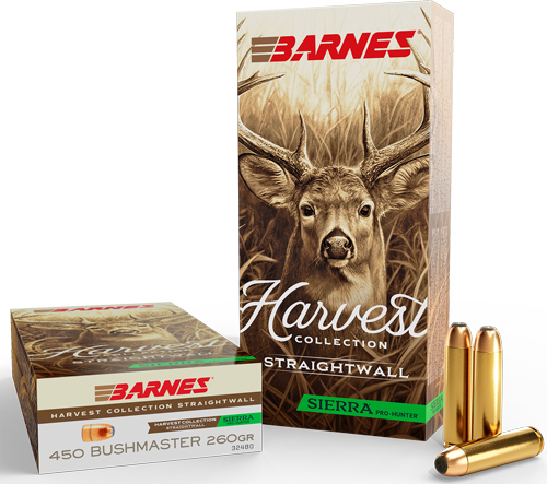 BARNES HARVEST 450 BM – 260GR PRO HUNTER 20RD 10BX/CS
