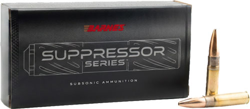 BARNES 300 AAC SUBSONIC 205GR – JHP 20RD 10BX/CS