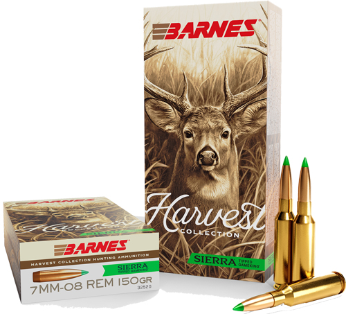 BARNES HARVEST 7MM-08 150GR – TIPPED GAMEKING 20RD 10BX/CS