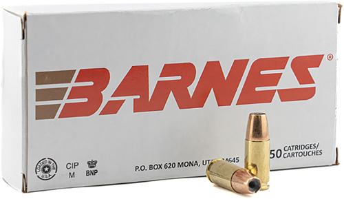 BARNES 9MM 115GR JHP – 50RD 10BX/CS