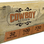 FIOCCHI 32 S&W LONG 100GR LEAD – WADCUTTER 50RD 20BX/CS