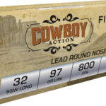 FIOCCHI 32 S&W LONG 97GR – LEAD-FP 50RD 20BX/CS