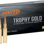 HSM TROPHY GOLD 338 LAPUA MAG – 300GR BERGER OTM 20RD 20BX/CS